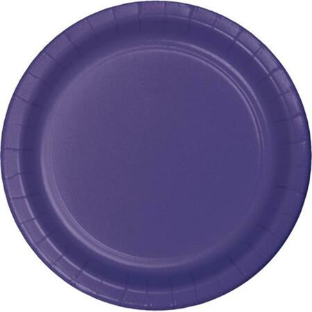 HOFFMASTER 9 in. Dinner Plate, Purple, 96PK 553268